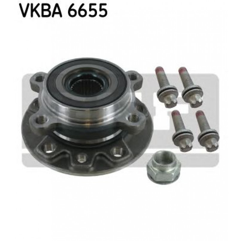 VKBA 6655 SKF Ступиця колеса в зборі